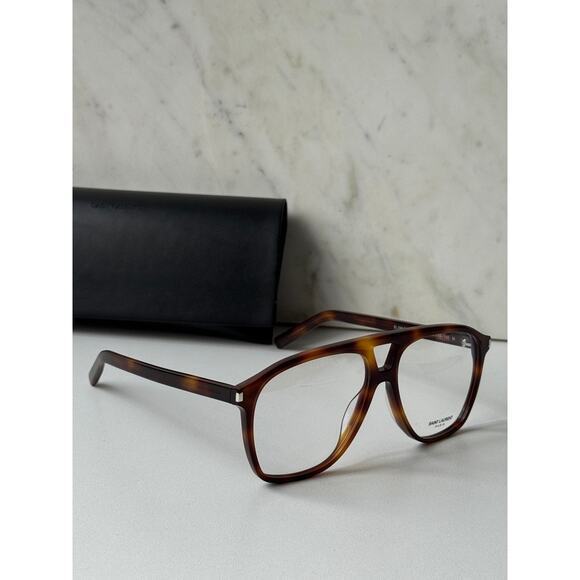 NEW Saint Laurent SL596 Dune Opt Frames in Havana Brown